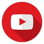 icono de reproducción de youtube